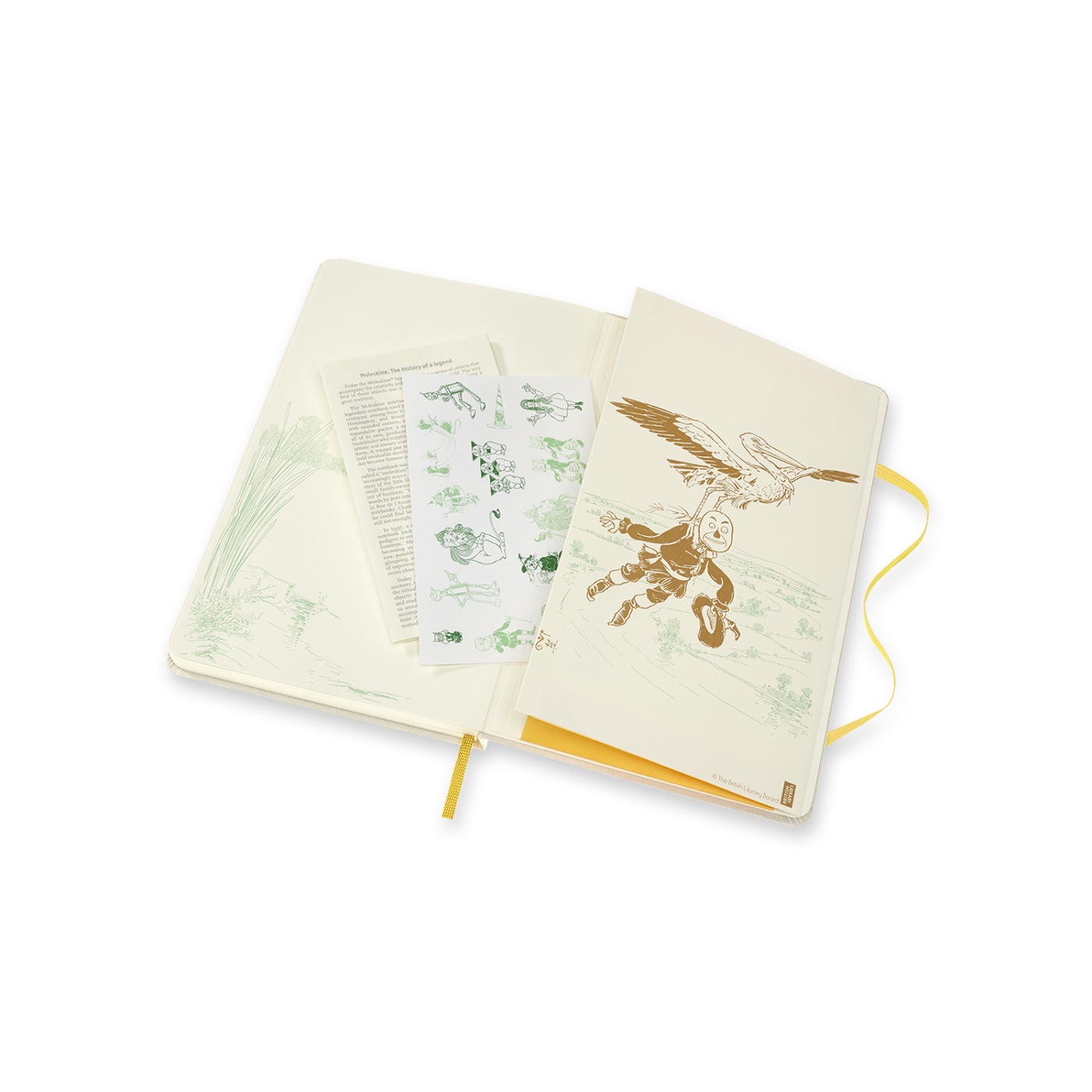 Hardcover Large Der Zauberer von Oz – Der feige Löwe in der Gruppe Papier & Blöcke / Schreiben und Notizen / Notizbücher bei Pen Store (100450)
