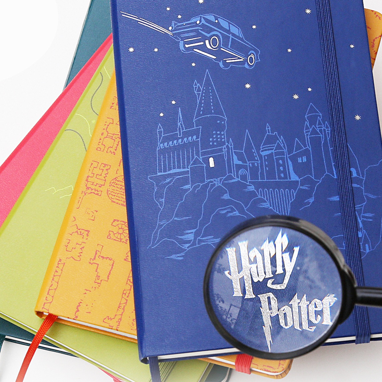 Hardcover Large Harry Potter Blue in der Gruppe Papier & Blöcke / Schreiben und Notizen / Notizbücher bei Pen Store (100465)