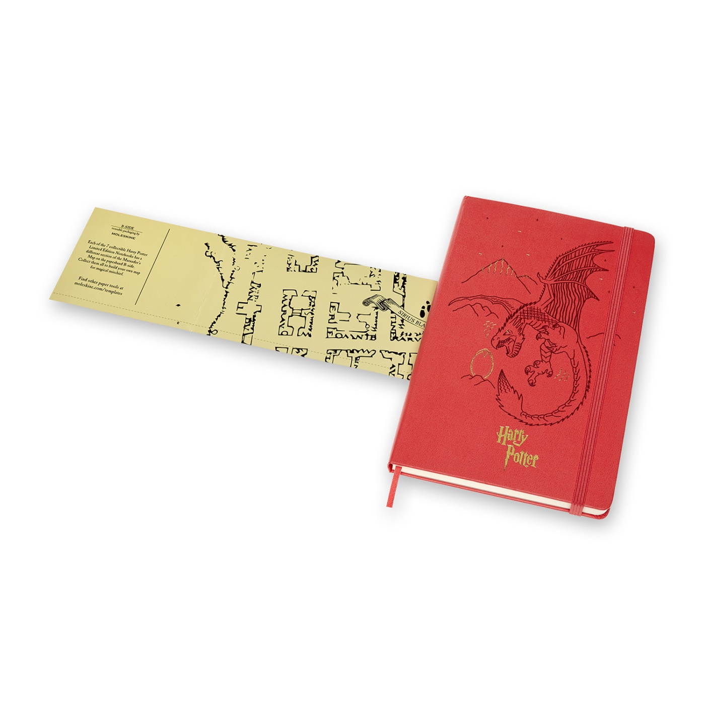 Hardcover Large Harry Potter Red in der Gruppe Papier & Blöcke / Schreiben und Notizen / Notizbücher bei Pen Store (100467)