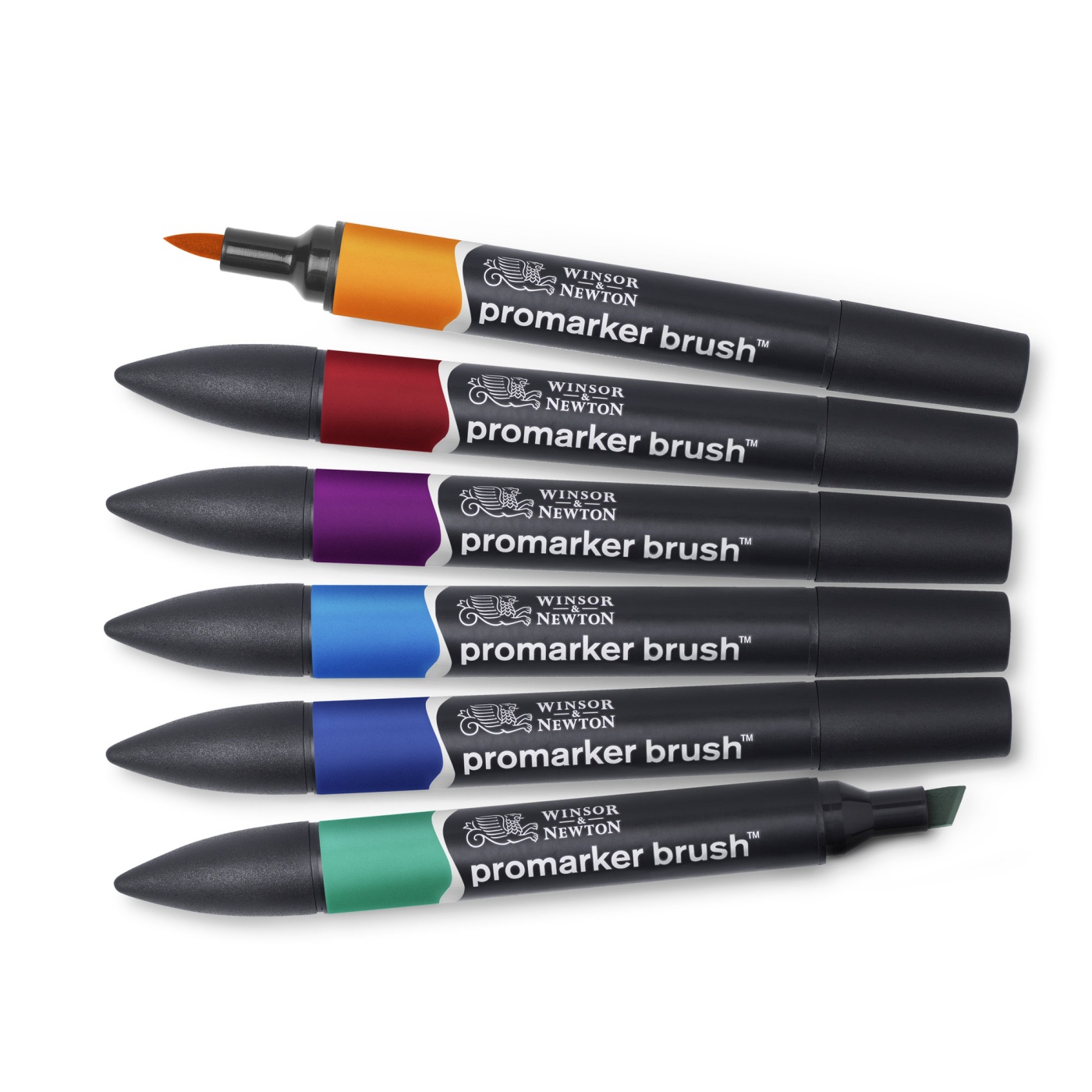 ProMarker Brush 6er-Set Rich Tones in der Gruppe Stifte / Künstlerstifte / Illustrationsmarker bei Pen Store (100554)