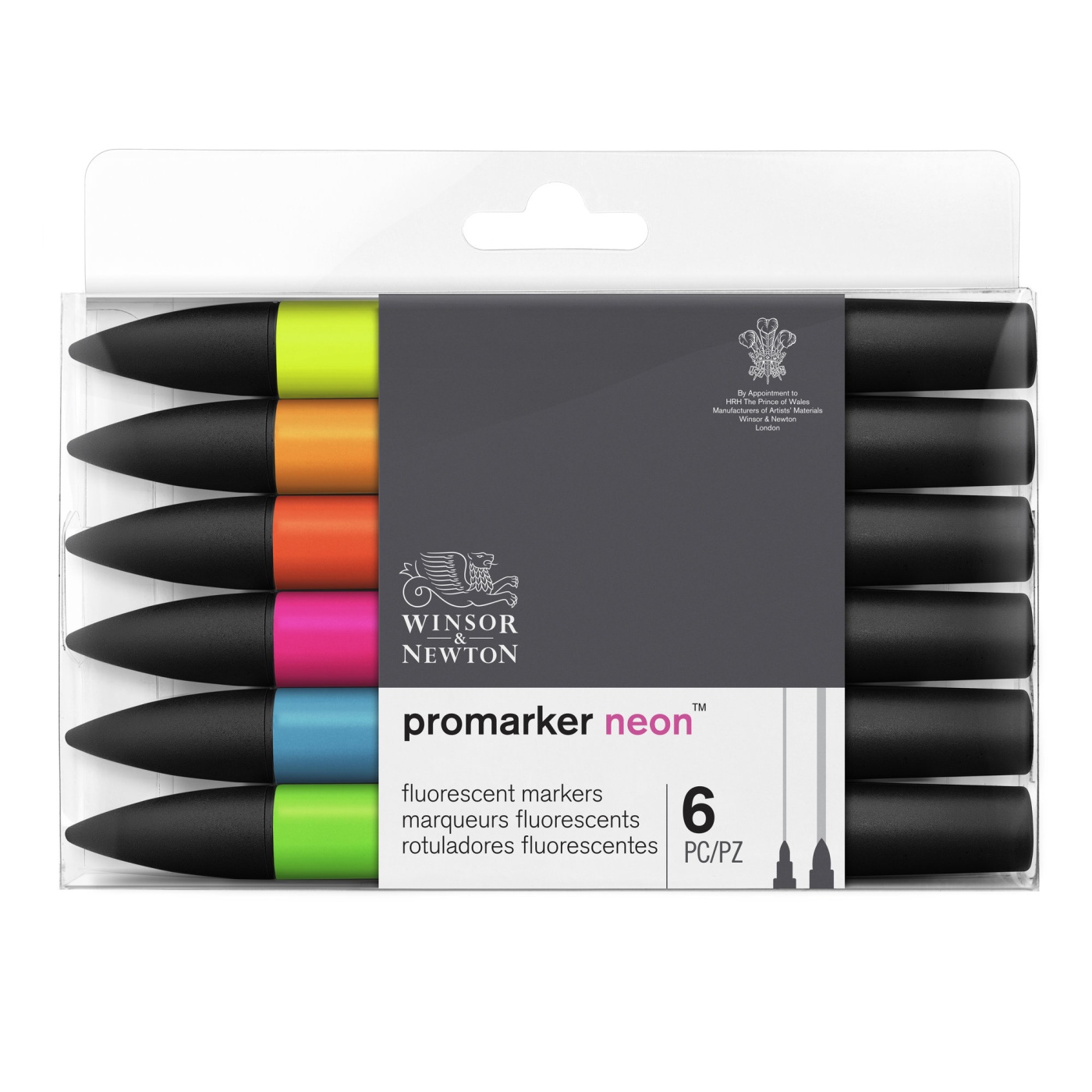 Neon Marker 6er-Set in der Gruppe Stifte / Künstlerstifte / Marker bei Pen Store (100555)