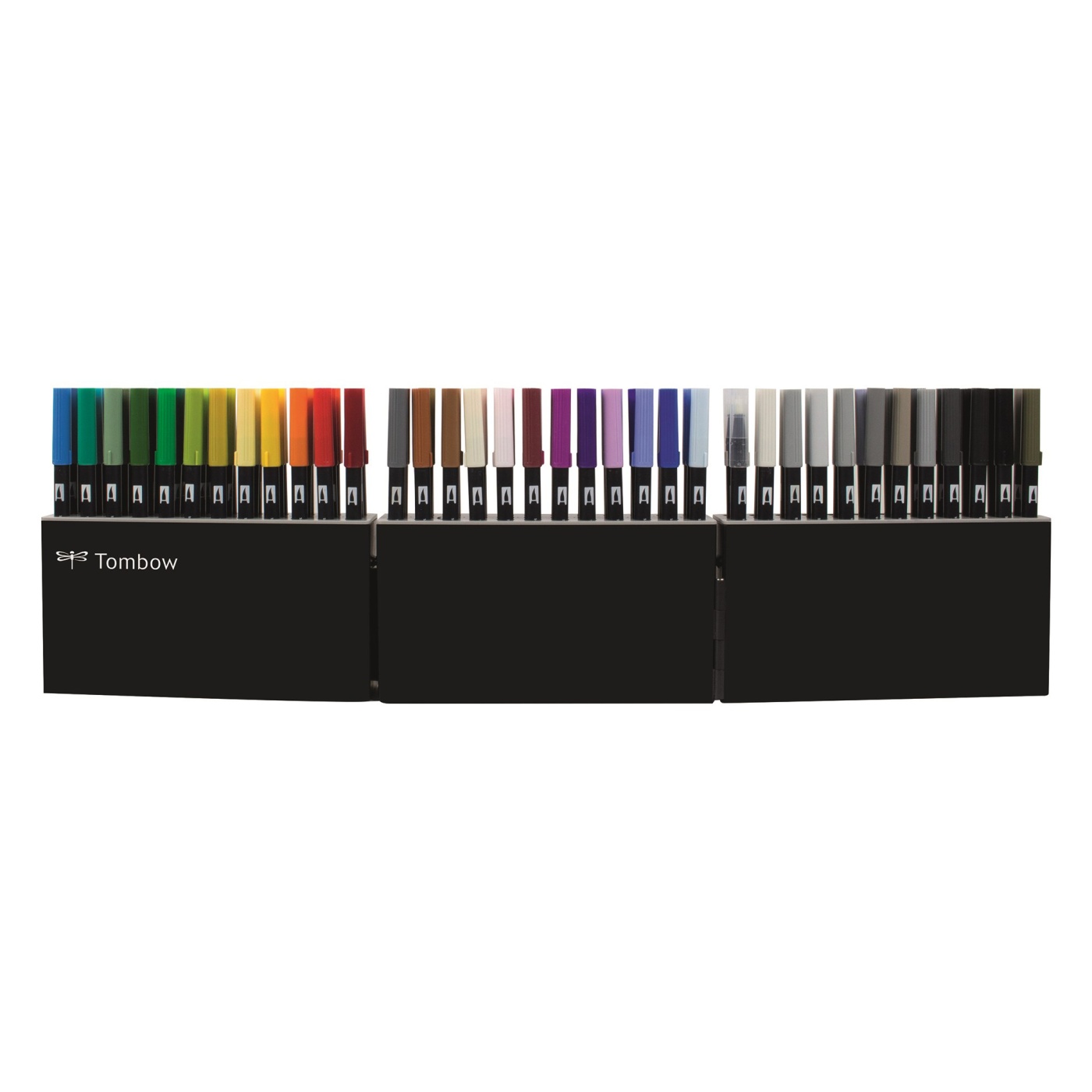 ABT Dual Brush Pen Box Case 108er-Set in der Gruppe Stifte / Künstlerstifte / Pinselstifte bei Pen Store (101109)