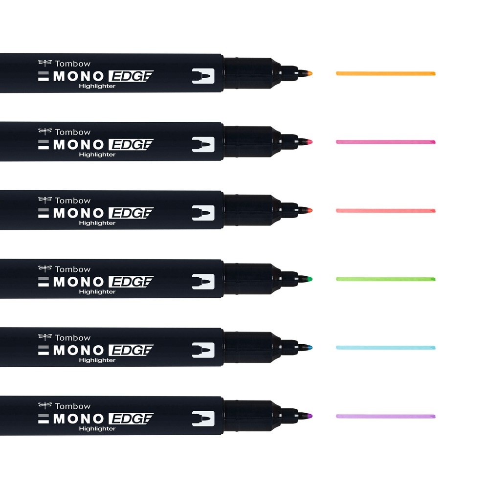 Highlighter MONO Edge 6er-Set in der Gruppe Stifte / Etikettierung und Büro / Textmarker bei Pen Store (101111)