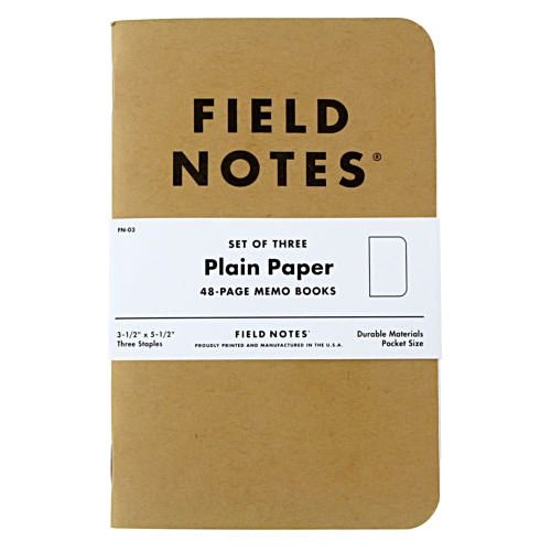Memo Book Plain 3er-Pack in der Gruppe Papier & Blöcke / Schreiben und Notizen / Notizbücher bei Pen Store (101424)