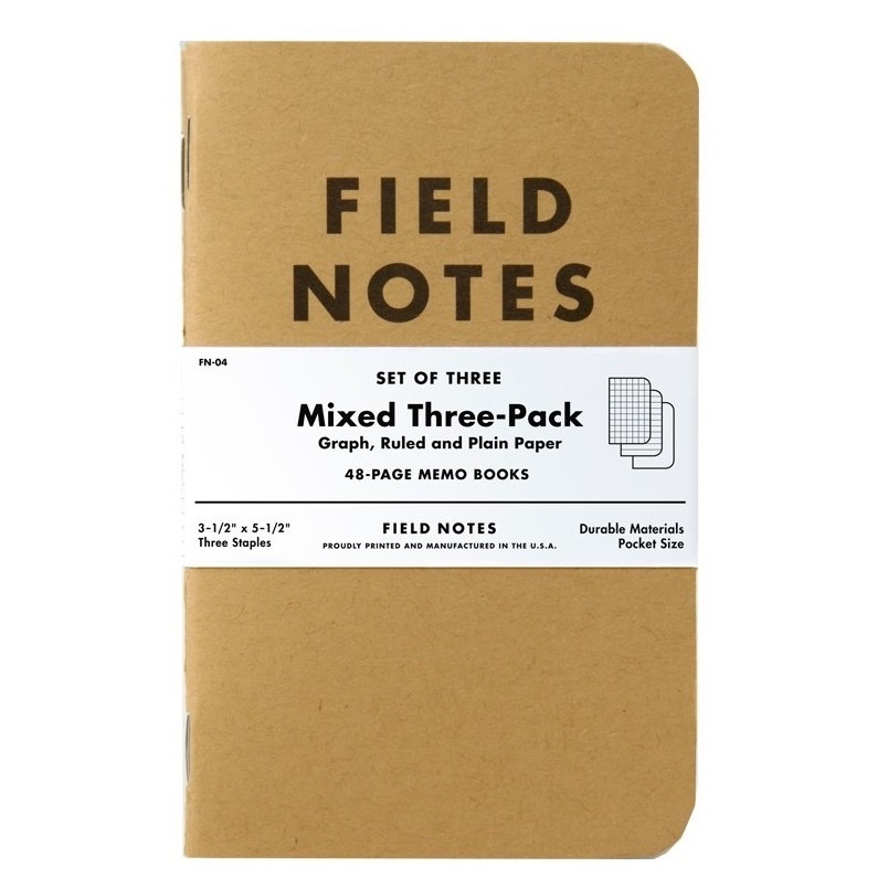 Memo Book Mixed 3er-Pack in der Gruppe Papier & Blöcke / Schreiben und Notizen / Notizbücher bei Pen Store (101426)