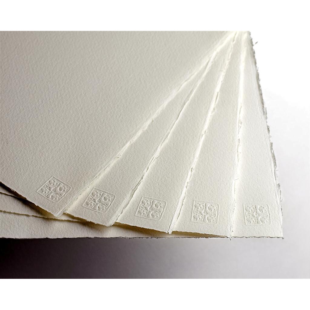 Saunders Waterford Aquarellpapier White CP/NOT 31×23 cm 300 g in der Gruppe Papier & Blöcke / Künstlerblöcke / Aquarellpapier bei Pen Store (101509)
