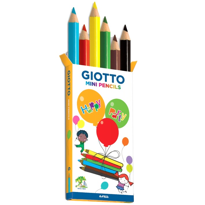 Party-Set Mini-Buntstifte x 10 (ab 3 Jahren) in der Gruppe Kids / Spaß und Lernen / Kindergeburtstag bei Pen Store (101589)