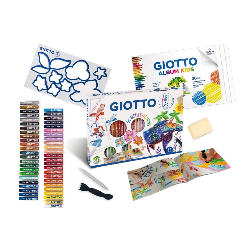 Art Lab Pastell  82 Teile (ab 4 Jahren) in der Gruppe Kids / Stifte für Kinder / Kreidestiften für Kinder bei Pen Store (101601)