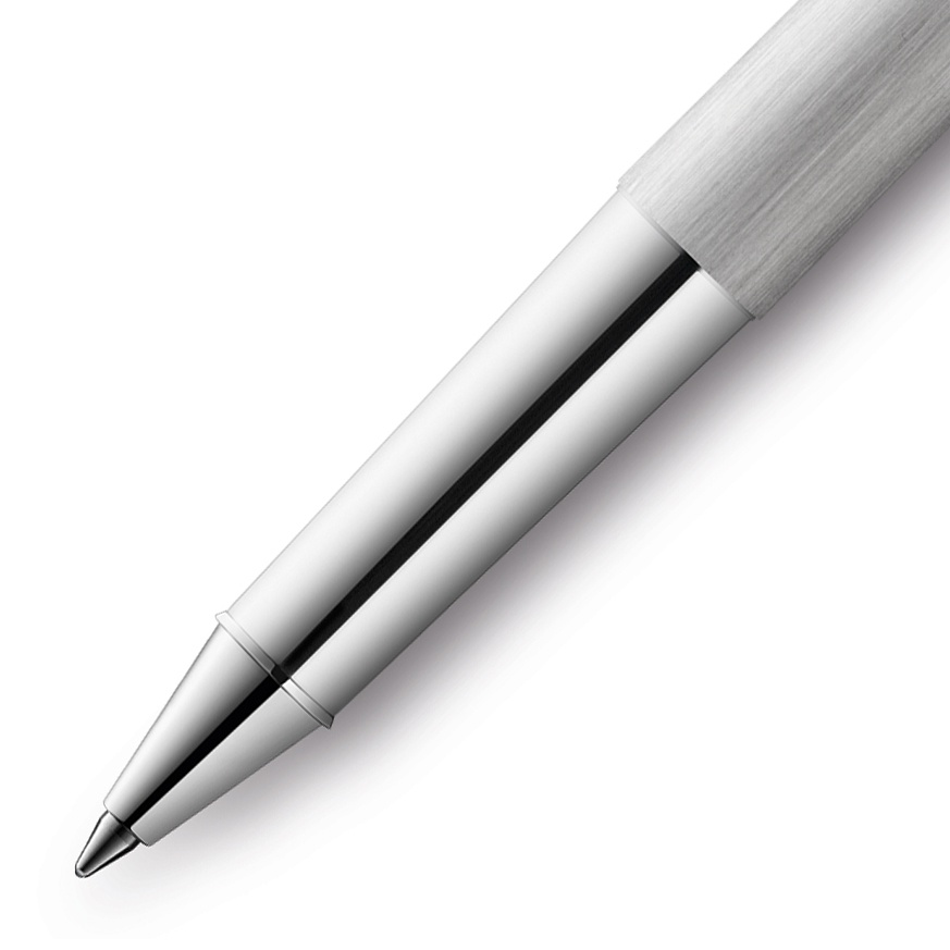 Scala Brushed Silver Tintenroller in der Gruppe Stifte / Fine Writing / Tintenroller bei Pen Store (102038)
