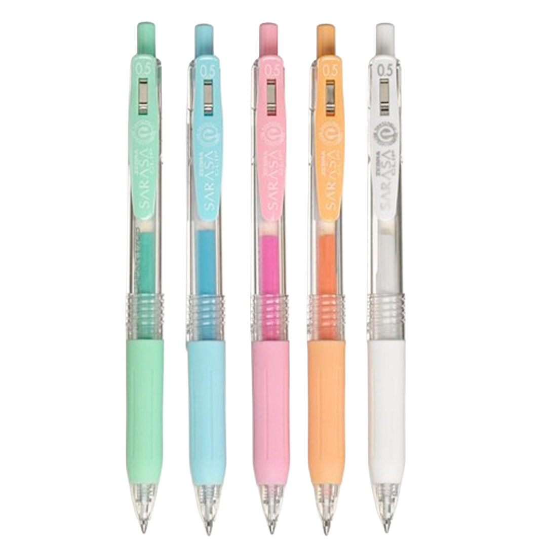 Sarasa Clip Milky 5er-Pack