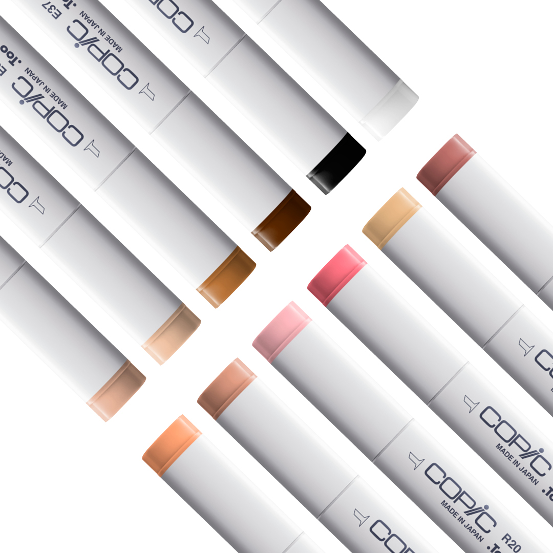 Classic 12er-Set Skin tones