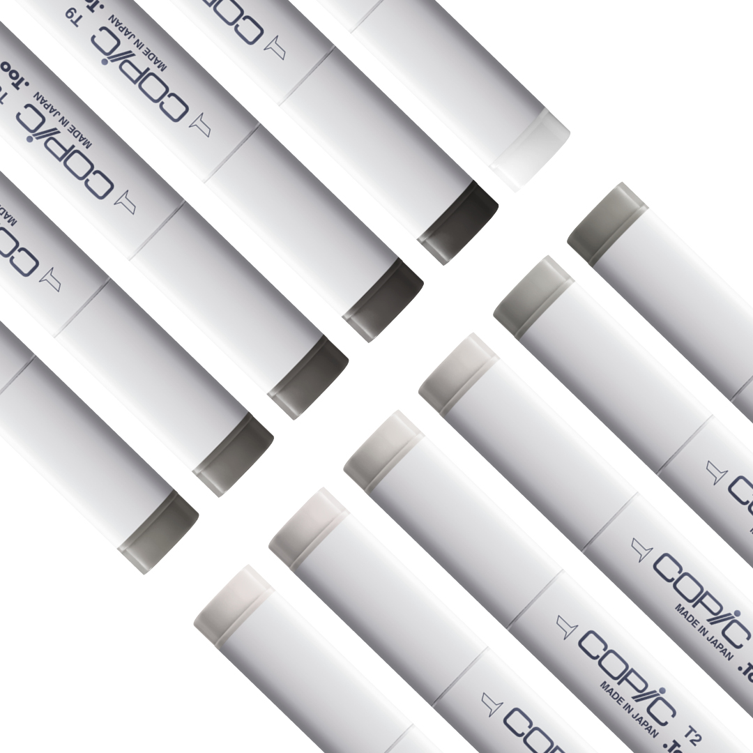 Classic 12er-Set Toner Gray