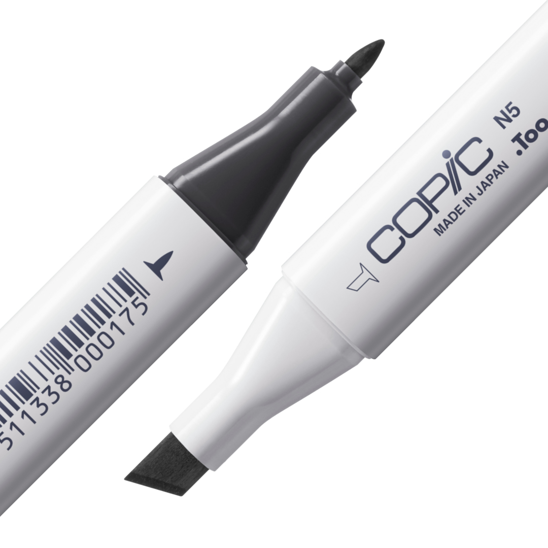 COPIC Classic Marker Frühlingsfarben-Set | 12 Stifte, Duale Spitze (breit/fein) – Nachfüllbare Profi-Marker Für Illustration & Design