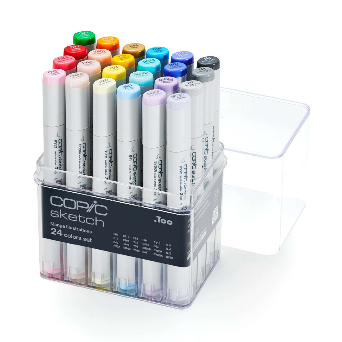 COPIC sketch・ペンまとめ売り Copic Sketch 24er-Set Manga | Pen Store