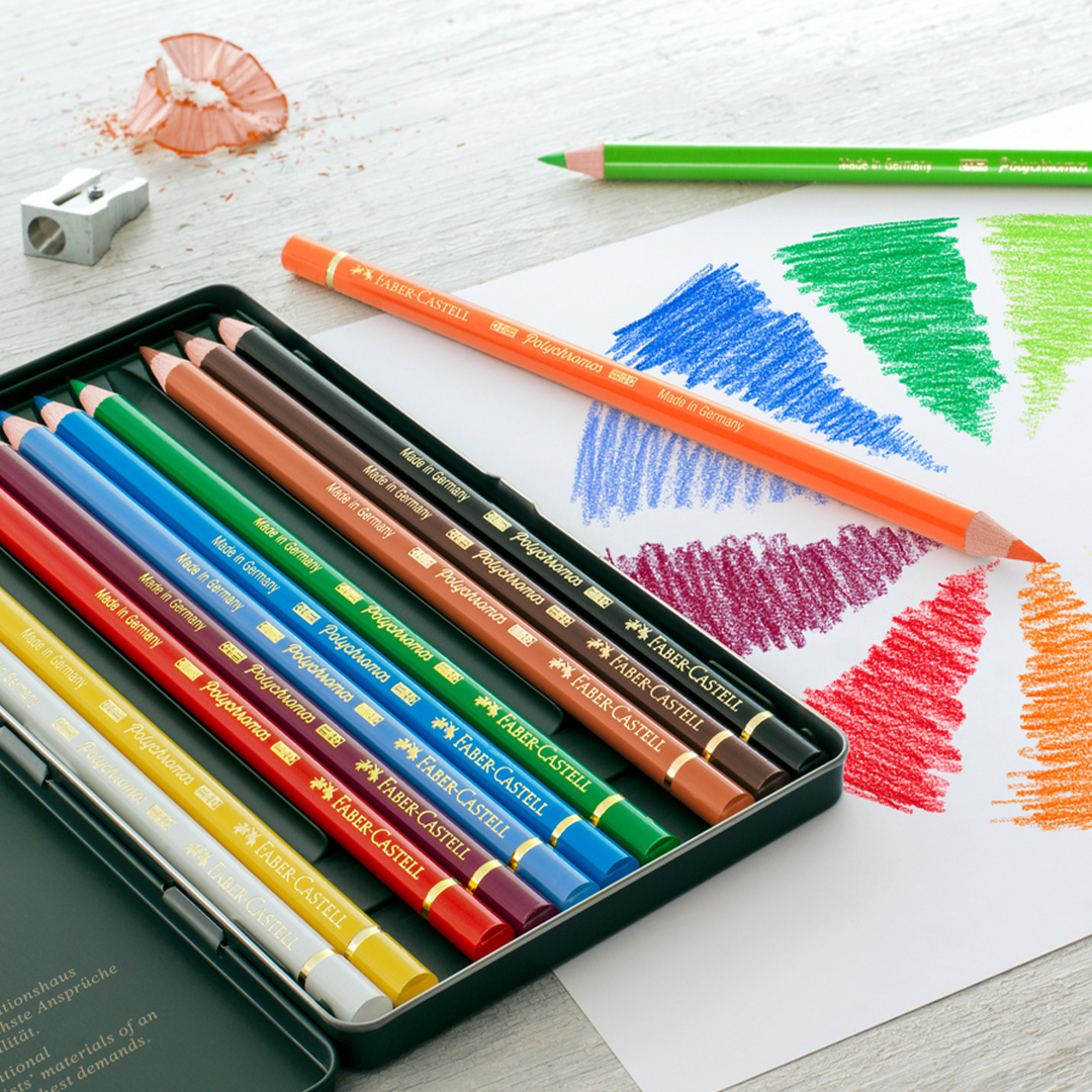 Buntstifte Polychromos 12er-Set