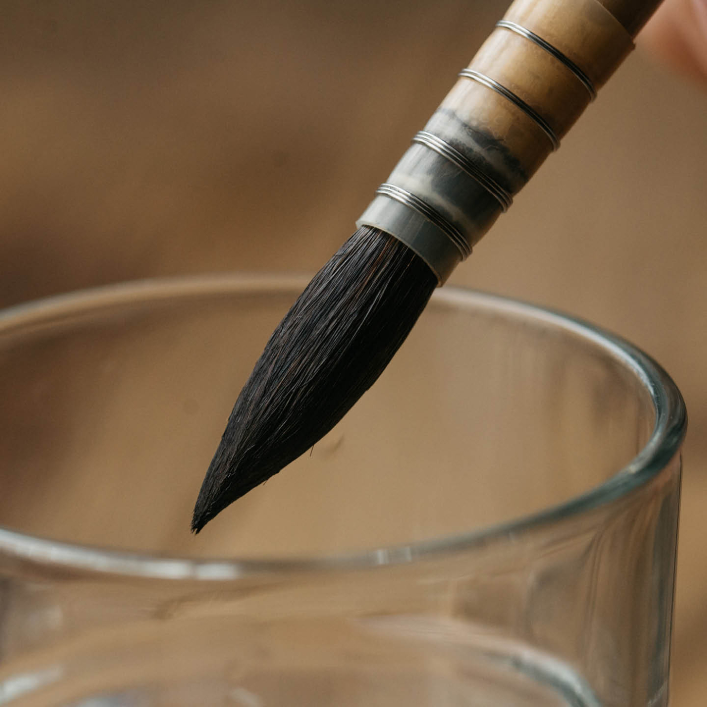 Kazan Eichhörnchenhaarpinsel 803 Spitz Mop Größe 3/0