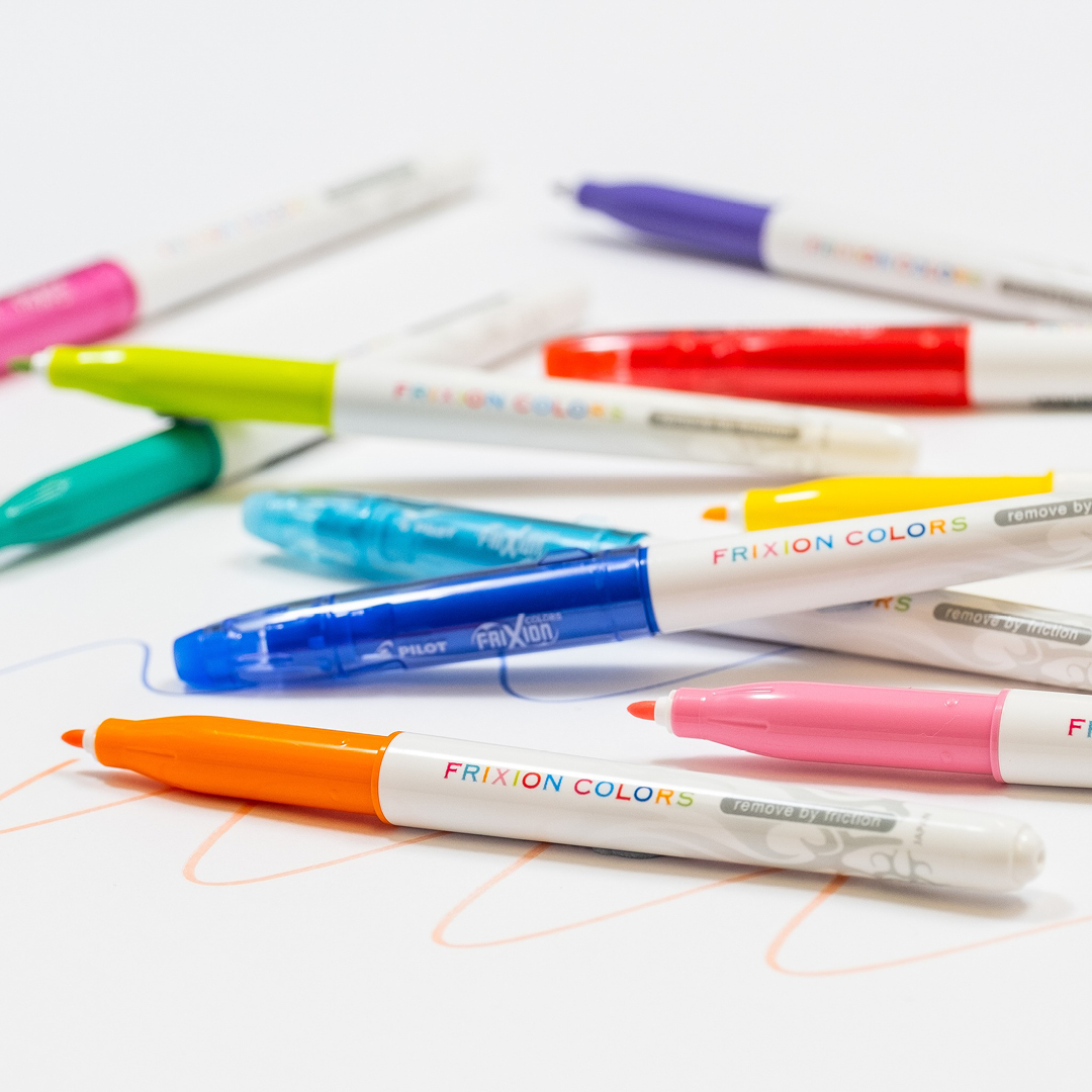 PILOT Frixion Fineliner – 12 Stück, Babyrosa, 1,3 Mm Spitze, Radierbar, Ideal Für Notizen Und Skizzen