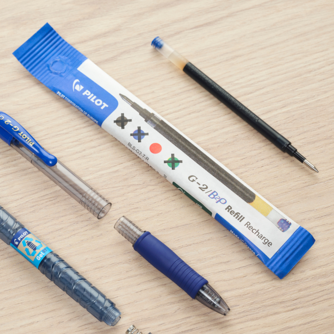Pilot Nachfüllminen 6x Bls-g2-7 – Gel-Tinte Schwarz, 0,7 Mm Für G2 & Alpha Gel Stifte
