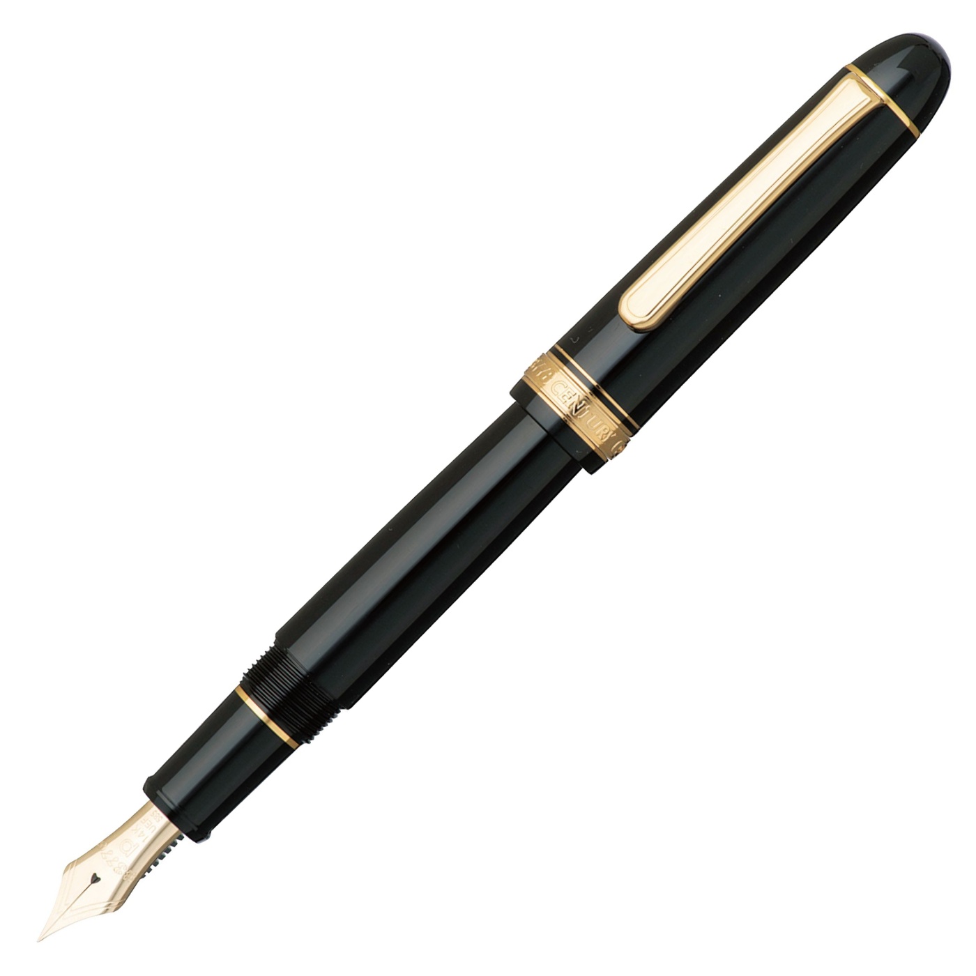 #3776 Century Füllfederhalter Gold Trim Music nib