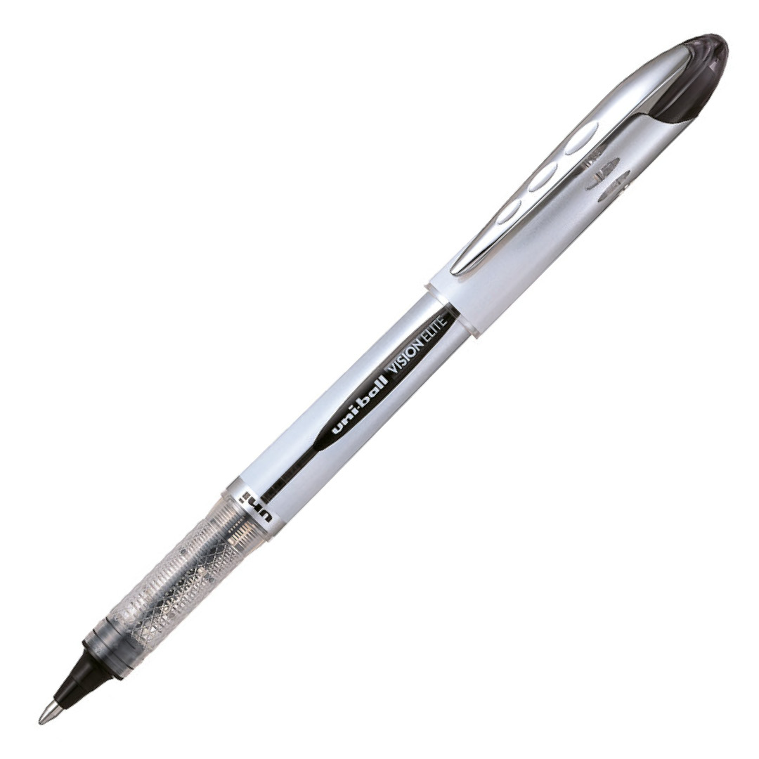 Uni-Ball Vision Elite Tintenroller (0,5 Mm) – 12 Stück, Mit Taschen-Clip