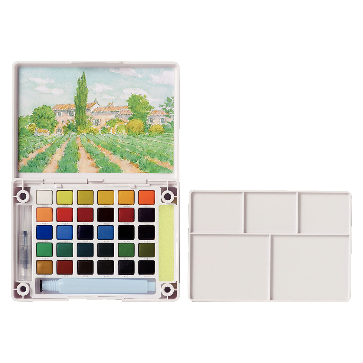 Koi Malset Water Colors Sketch Box 30 + Pinsel in der Gruppe Künstlerbedarf / Farben / Aquarell bei Pen Store (125615)