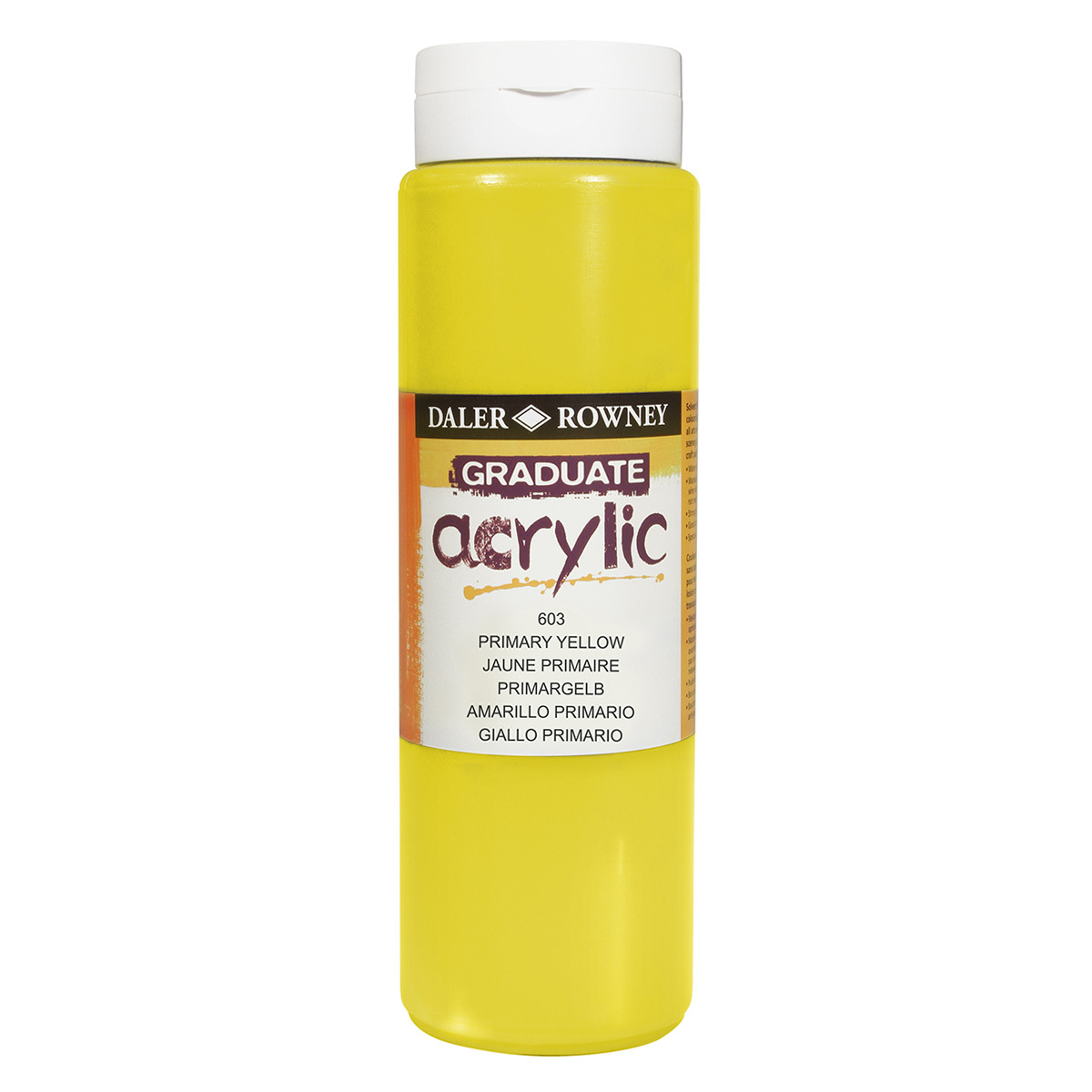 Daler-Rowney Graduate Acrylfarbe, 500 Ml, Permanent Rose – Hochwertige Farbe Für Künstler & Studenten