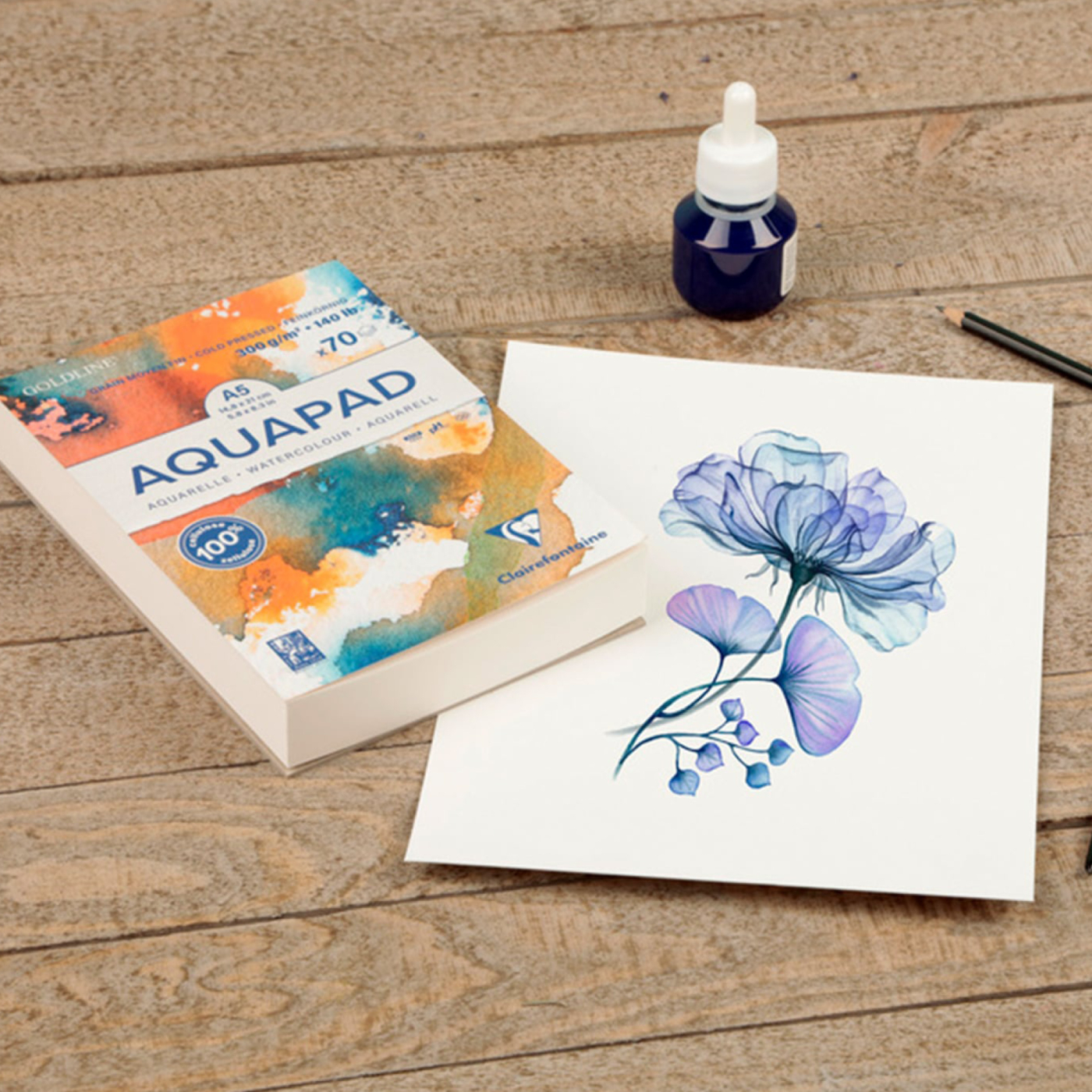 Aquapad Aquarellblock 300g A5