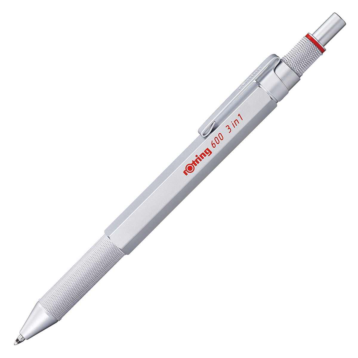 Rotring 600 Mehrsystemschreiber Silber