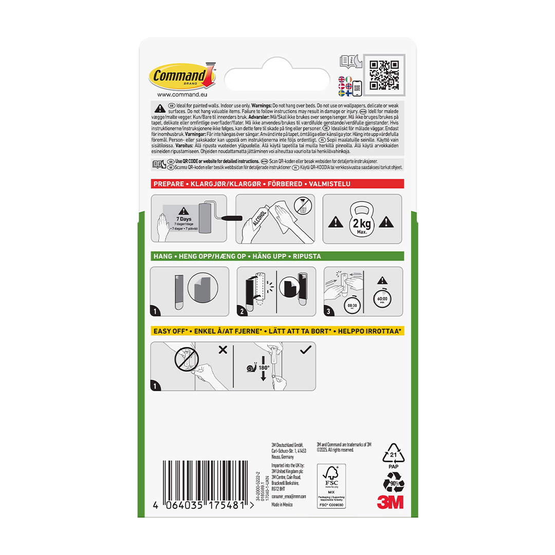 Command Sägezahn-Bildernagel