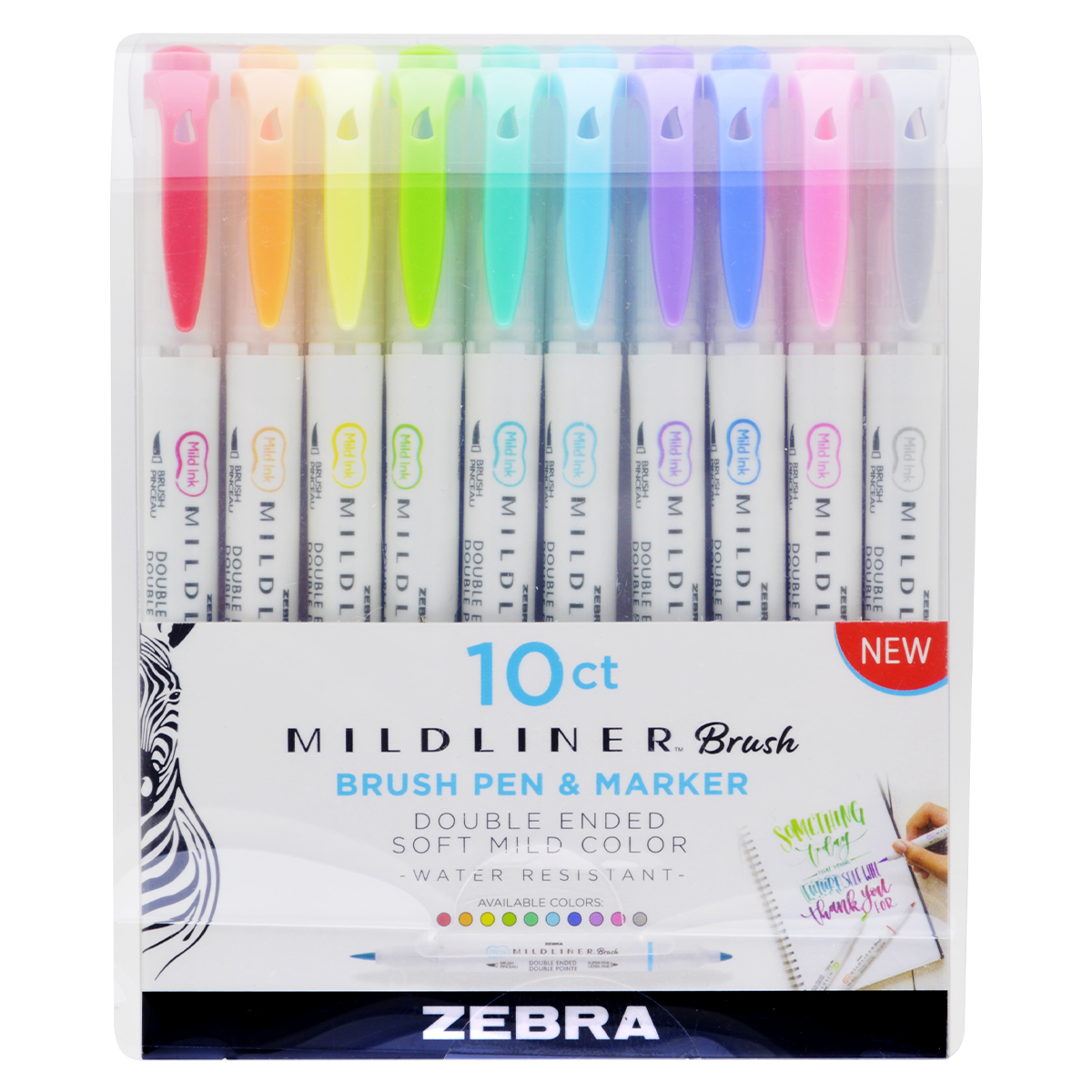 Zebra mildliners brush discount
