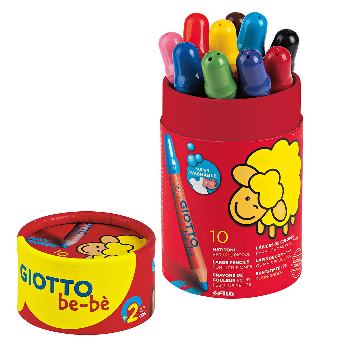 Be-bè Buntstifte 10 st in der Gruppe Kids / Stifte für Kinder / Buntstifte für Kinder bei Pen Store (129307)
