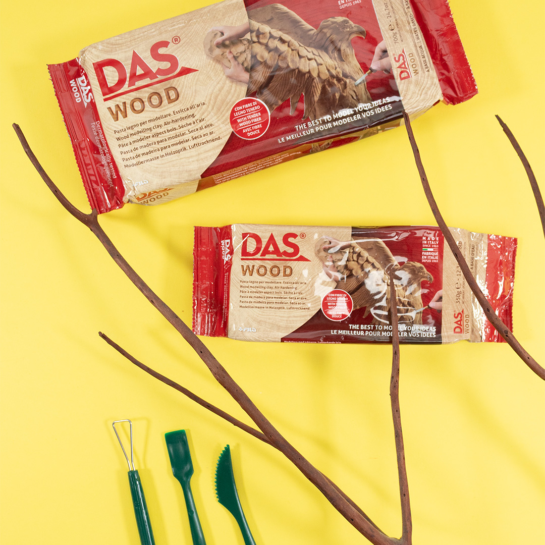 Modelliermasse 700 g Wood
