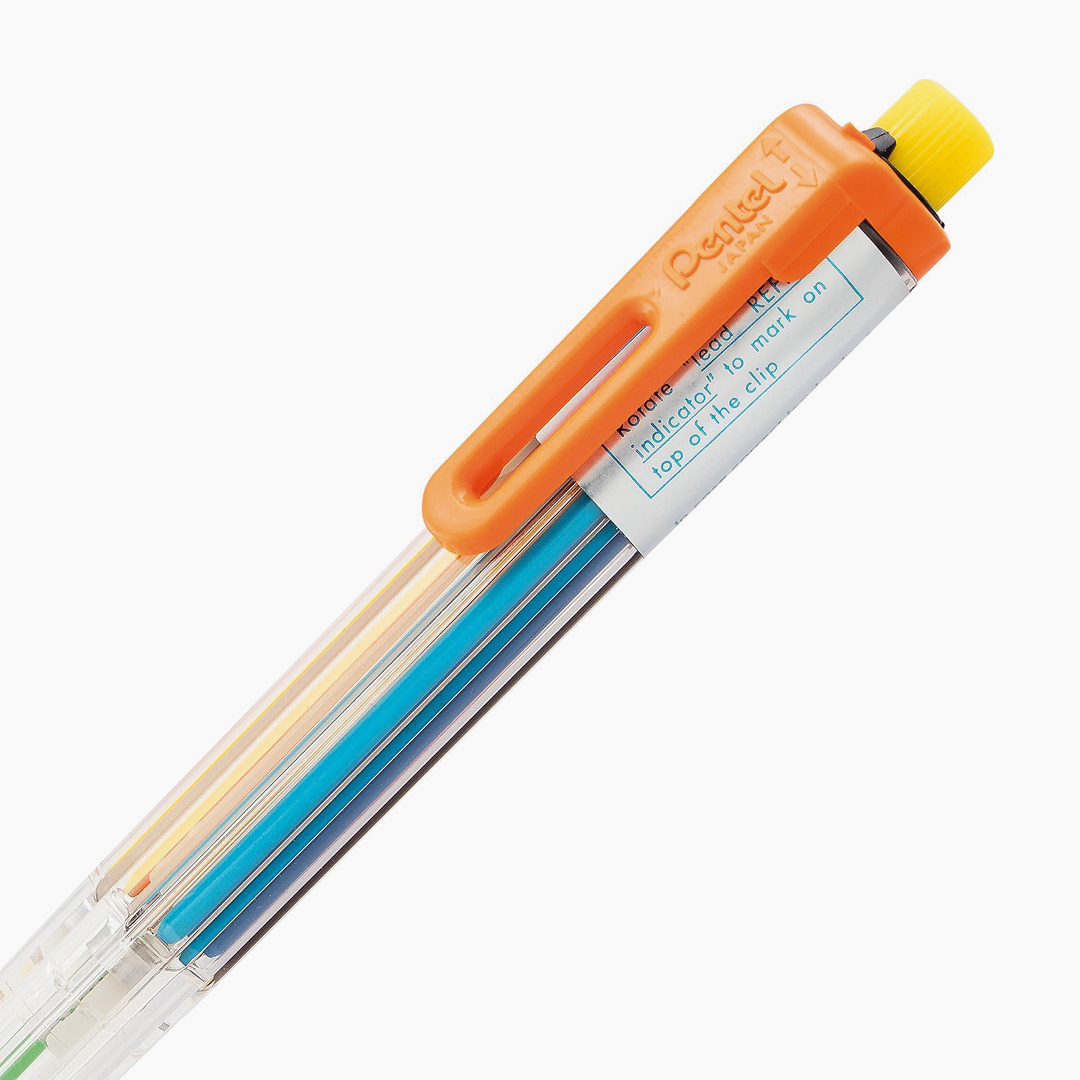 Pentel Automatik-Stifte Set, 8 Farben, Mit Minen & Spitzer – Für Bibeln, Skizzen, Hervorhebungen