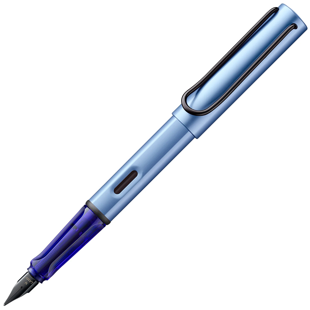 Lamy Al-star Füllfederhalter Schwarz – Eloxiertes Aluminium, Federstahlfeder F, Mit T10-Patronen Oder Z28-Konverter, Ergonomische Griffmulden