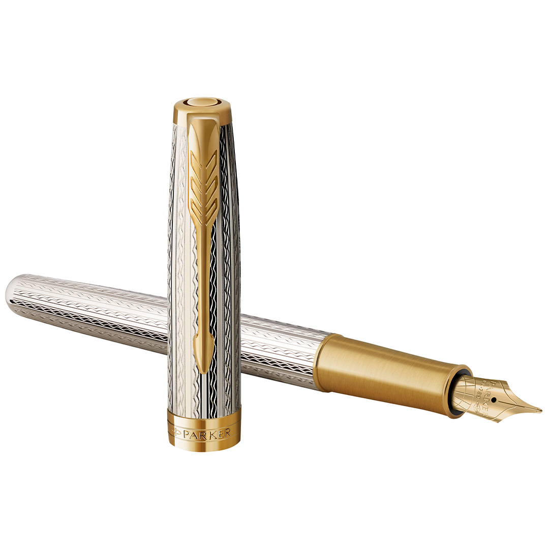 Sonnet Mistral Silver Füllfederhalter Fine