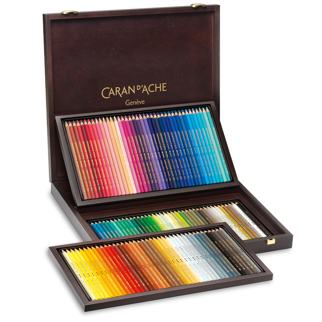 Supracolor Aquarelle 120er Holzkiste