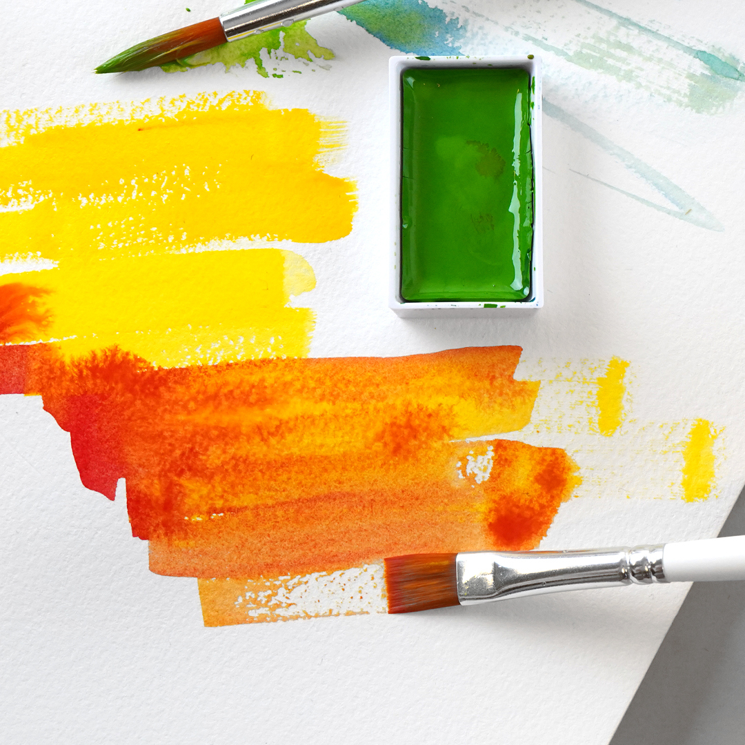 Synthetische Pinsel Aquarell/Universal 6er-Set