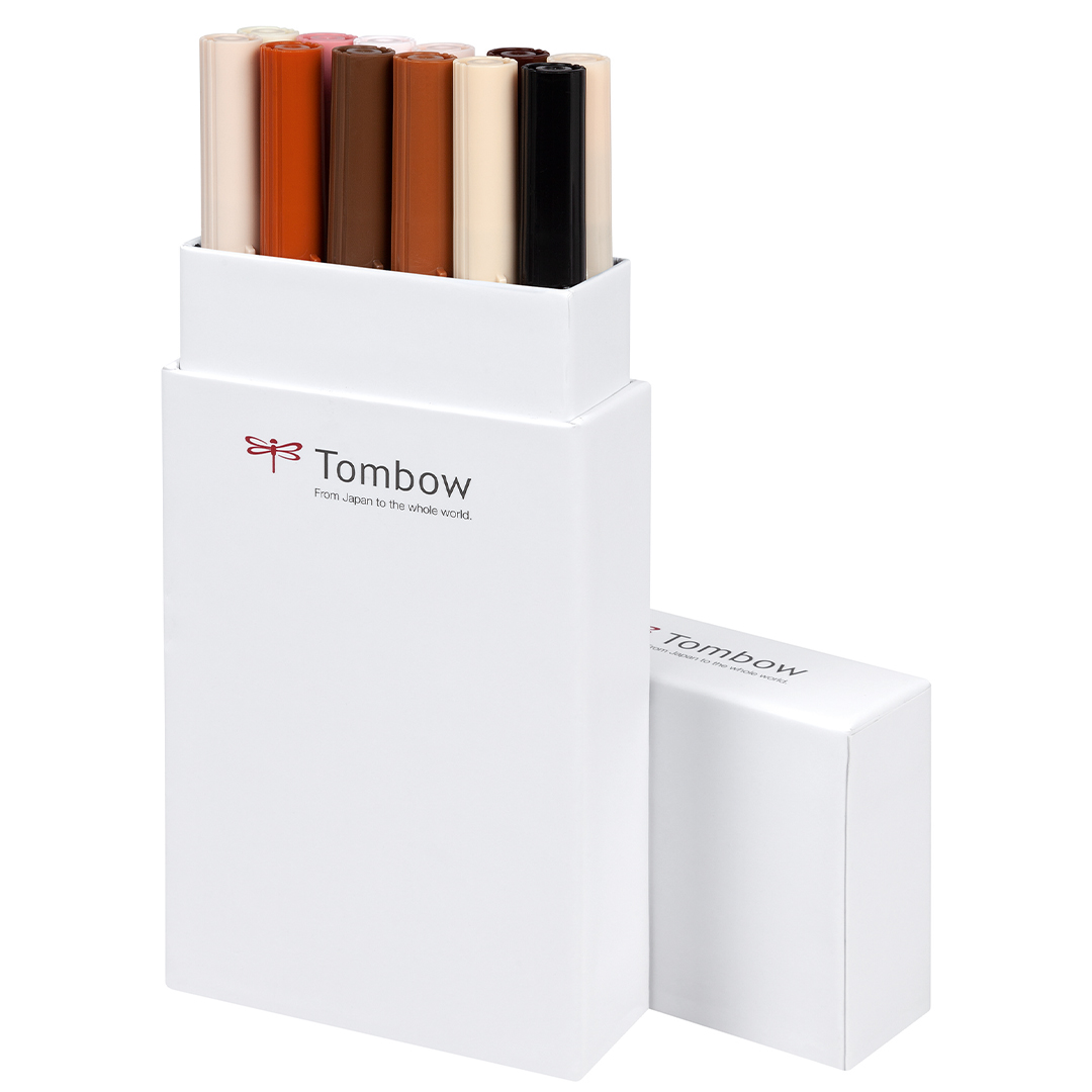 ABT Dual Brush Stift 12er-Set Portrait