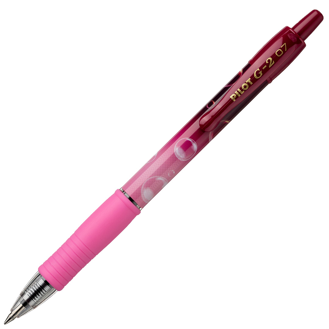 Pilot G207 Gelschreiber – 0,7 Mm Spitze, Pastellviolett | Packung Mit 12 Stück, Nachfüllbar