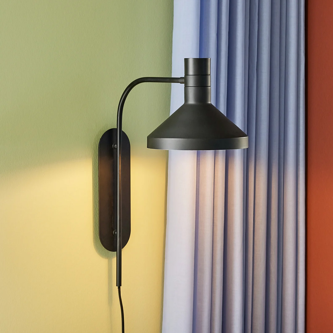 Studio Wandleuchte Schwarz