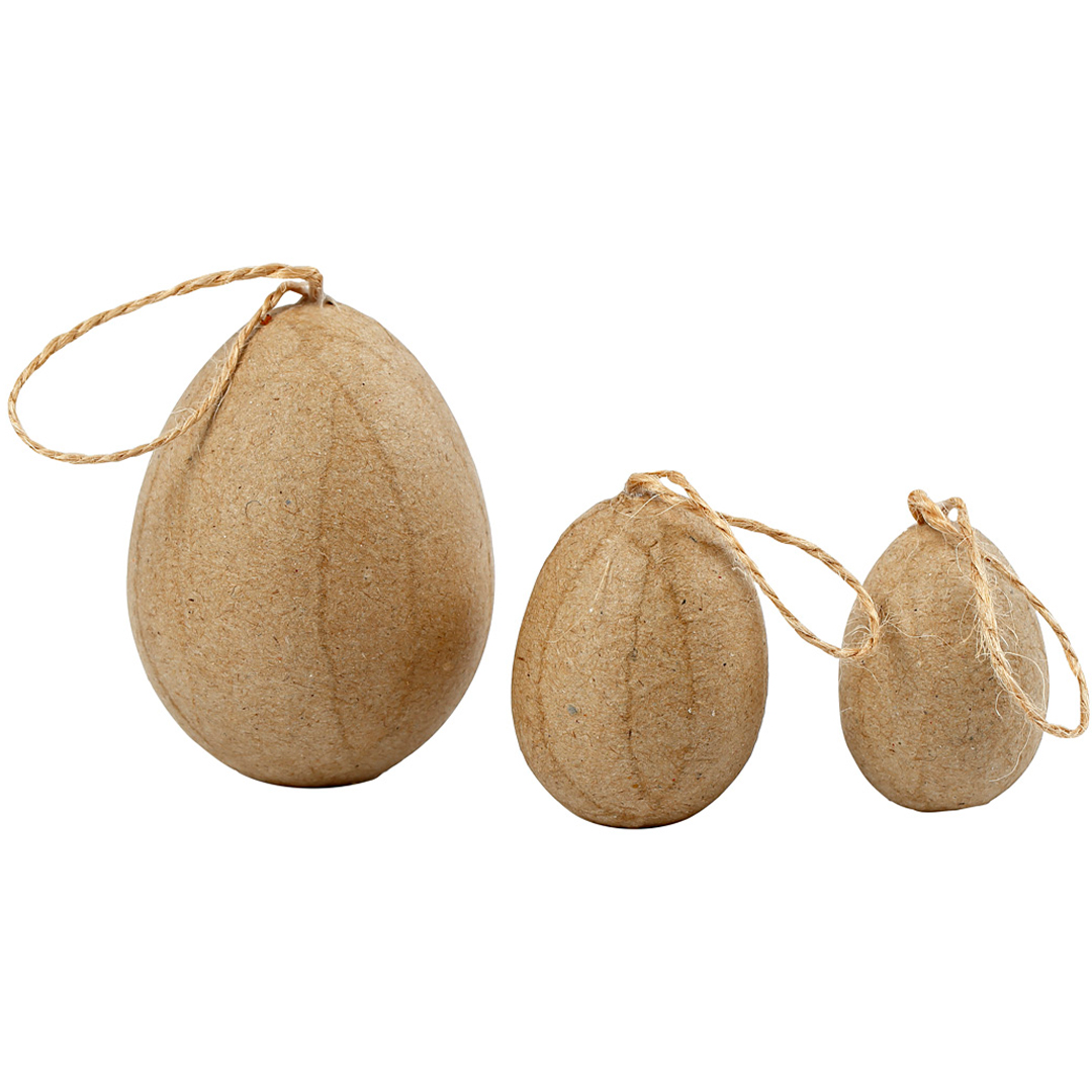 Eier Kraftpapier 6er-Pack