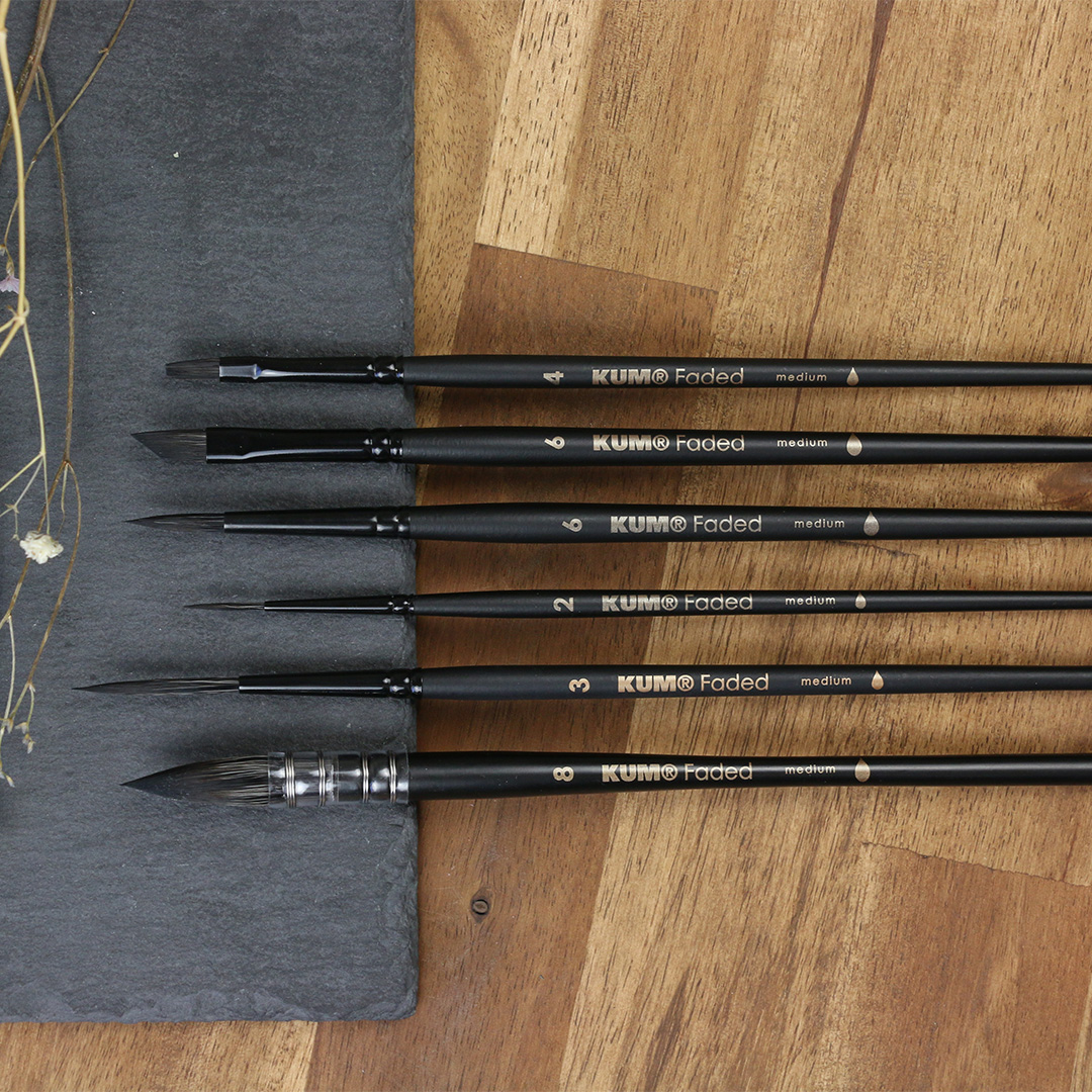 Pinsel Faded Rigger 3