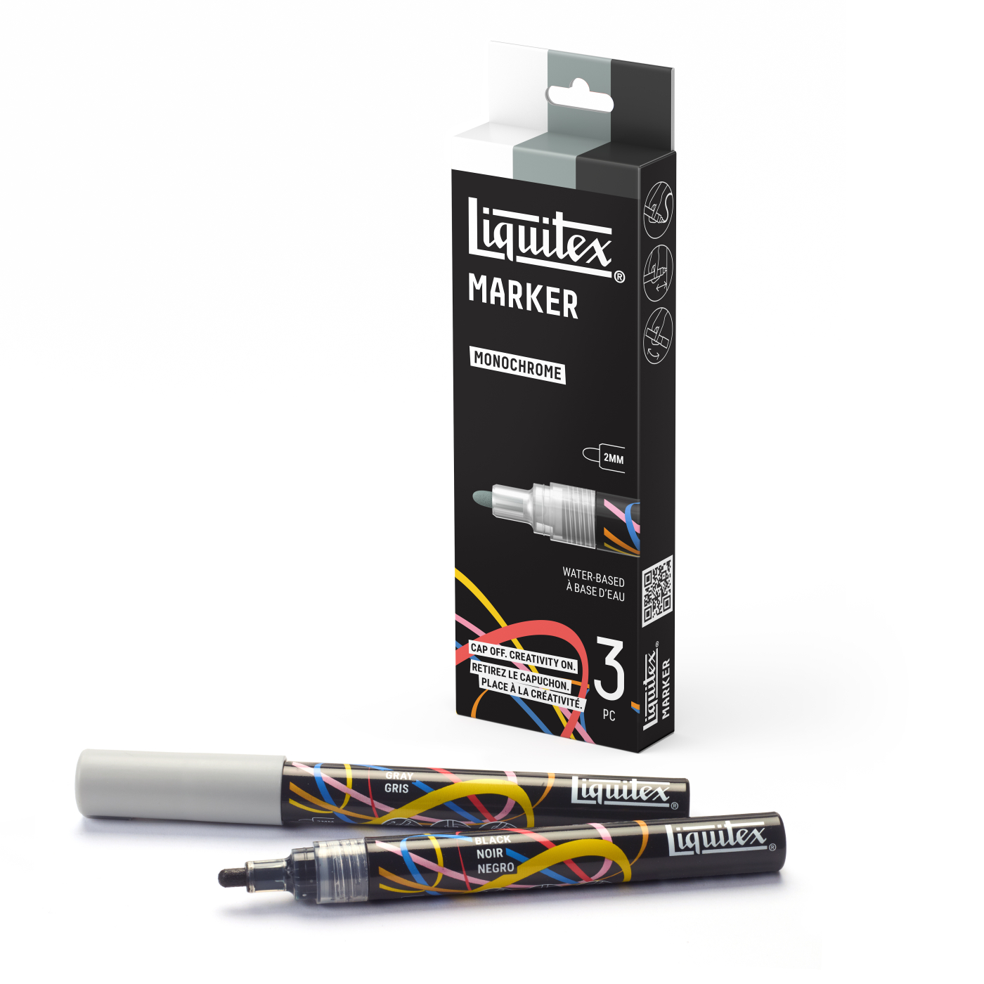 Marker Monochrome 3er-Set