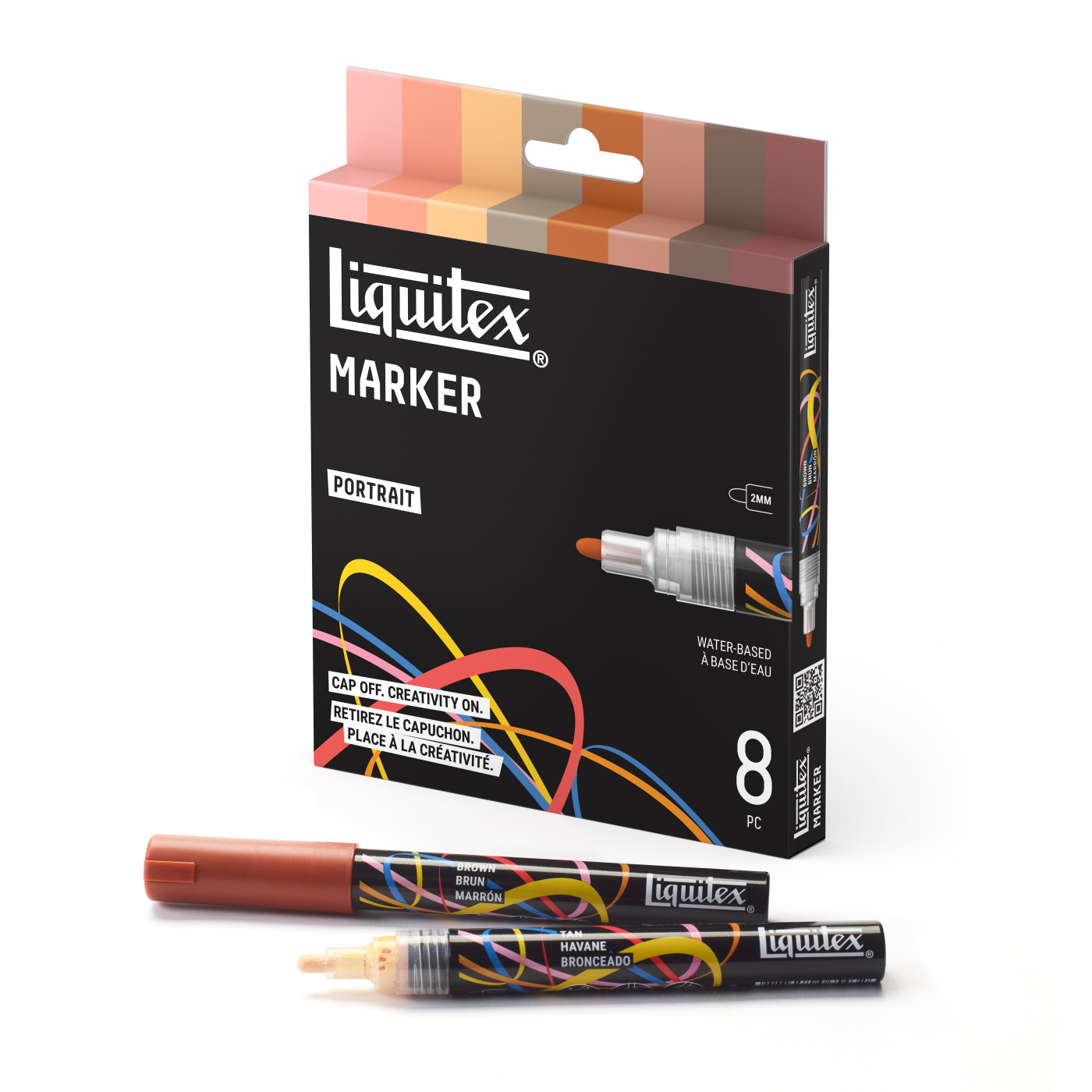 Marker Portrait 8er-Set