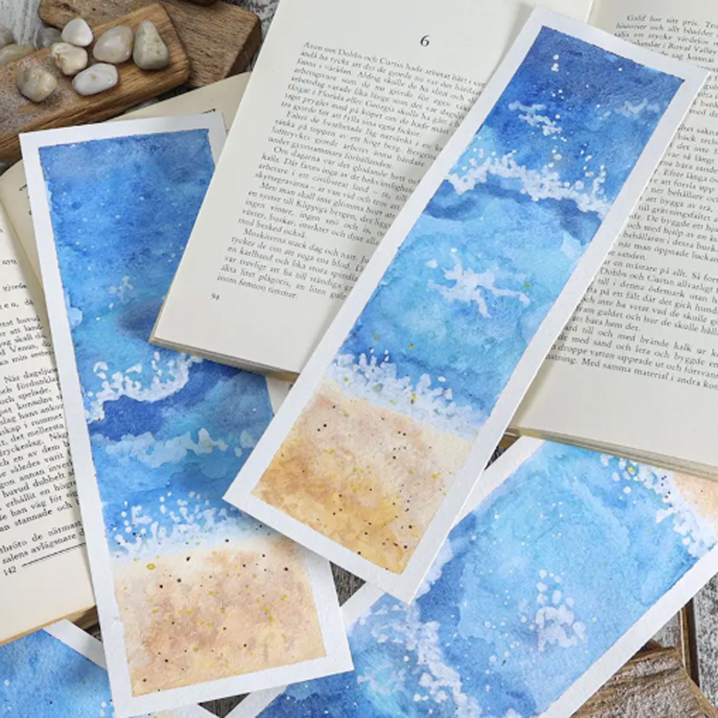 Montval Watercolour Bookmarks