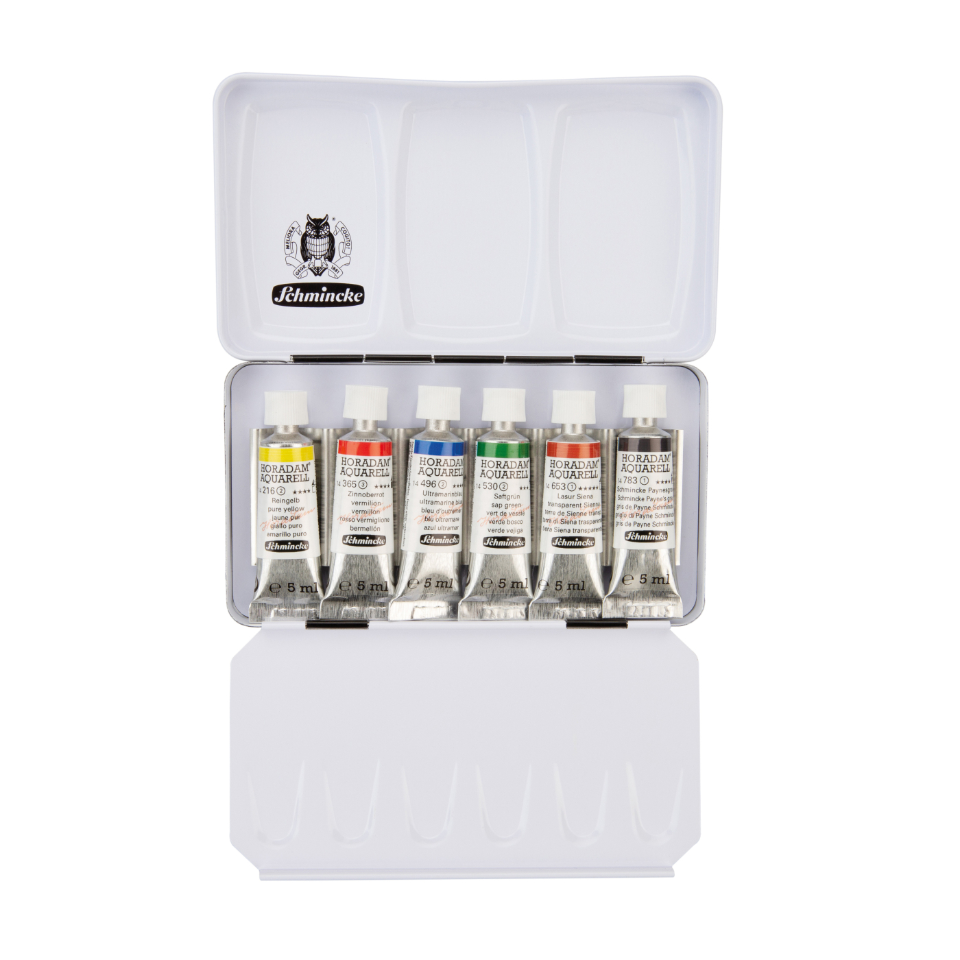 Horadam Aquarell 5-ml-Tube 6er-Set