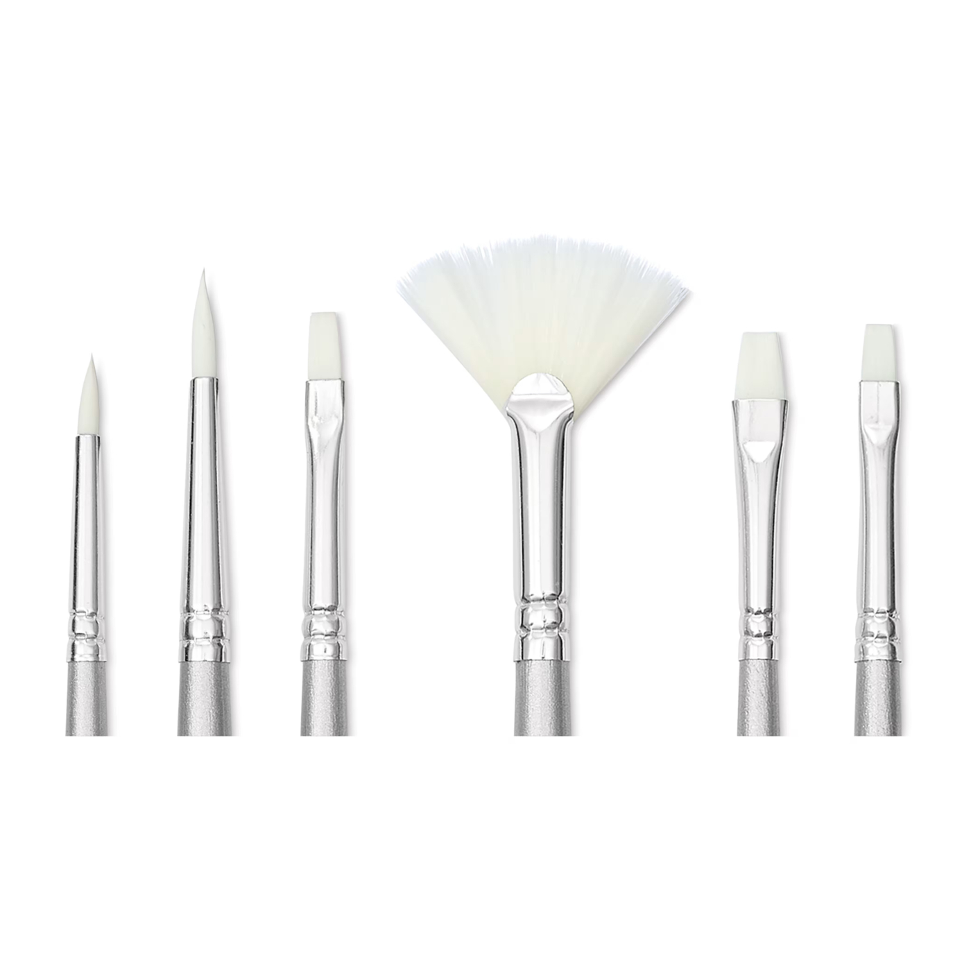 Synthetikpinsel Acryl Short Handle 6er-Set