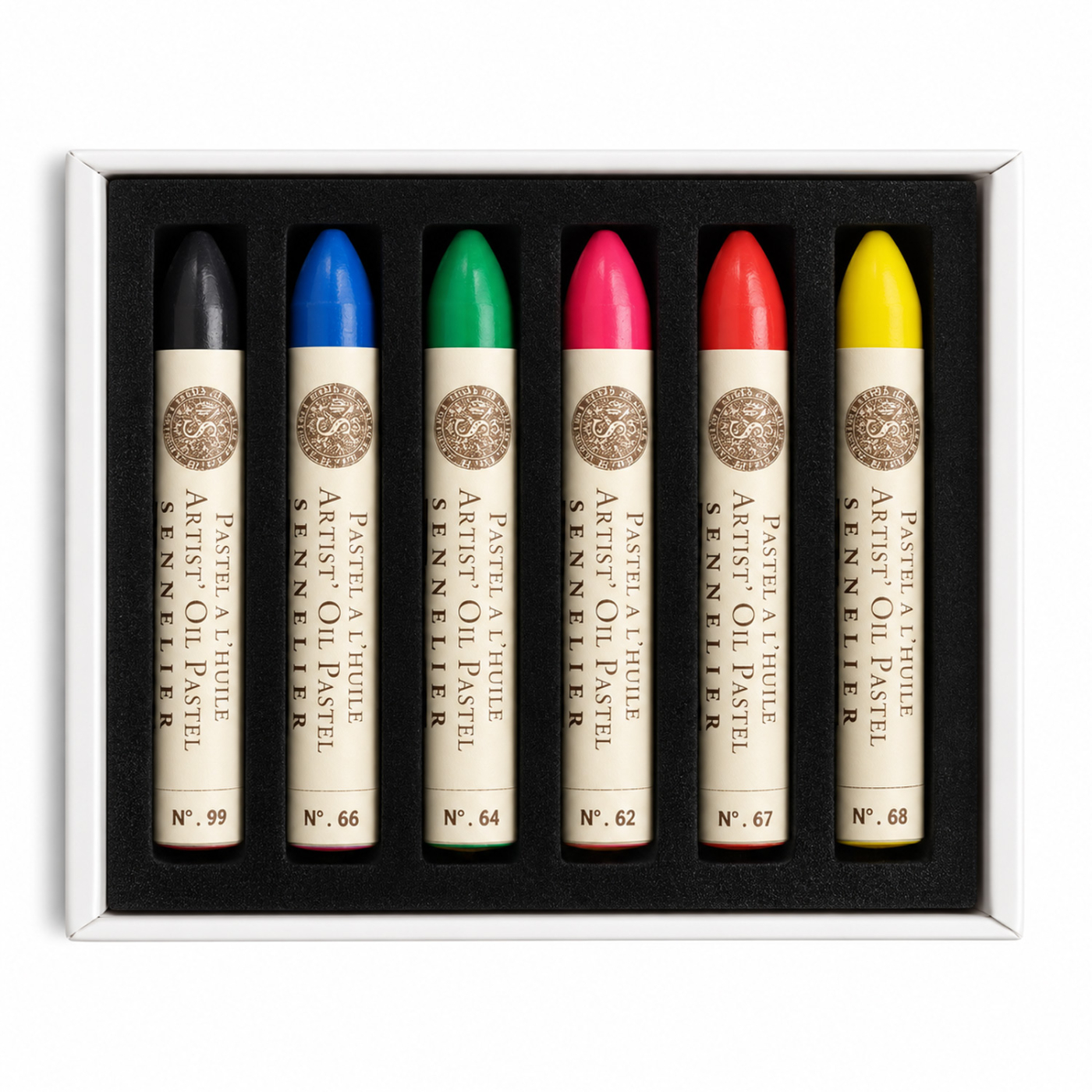 Ölpastell Fluorescent colors 5 ml 6er-Set