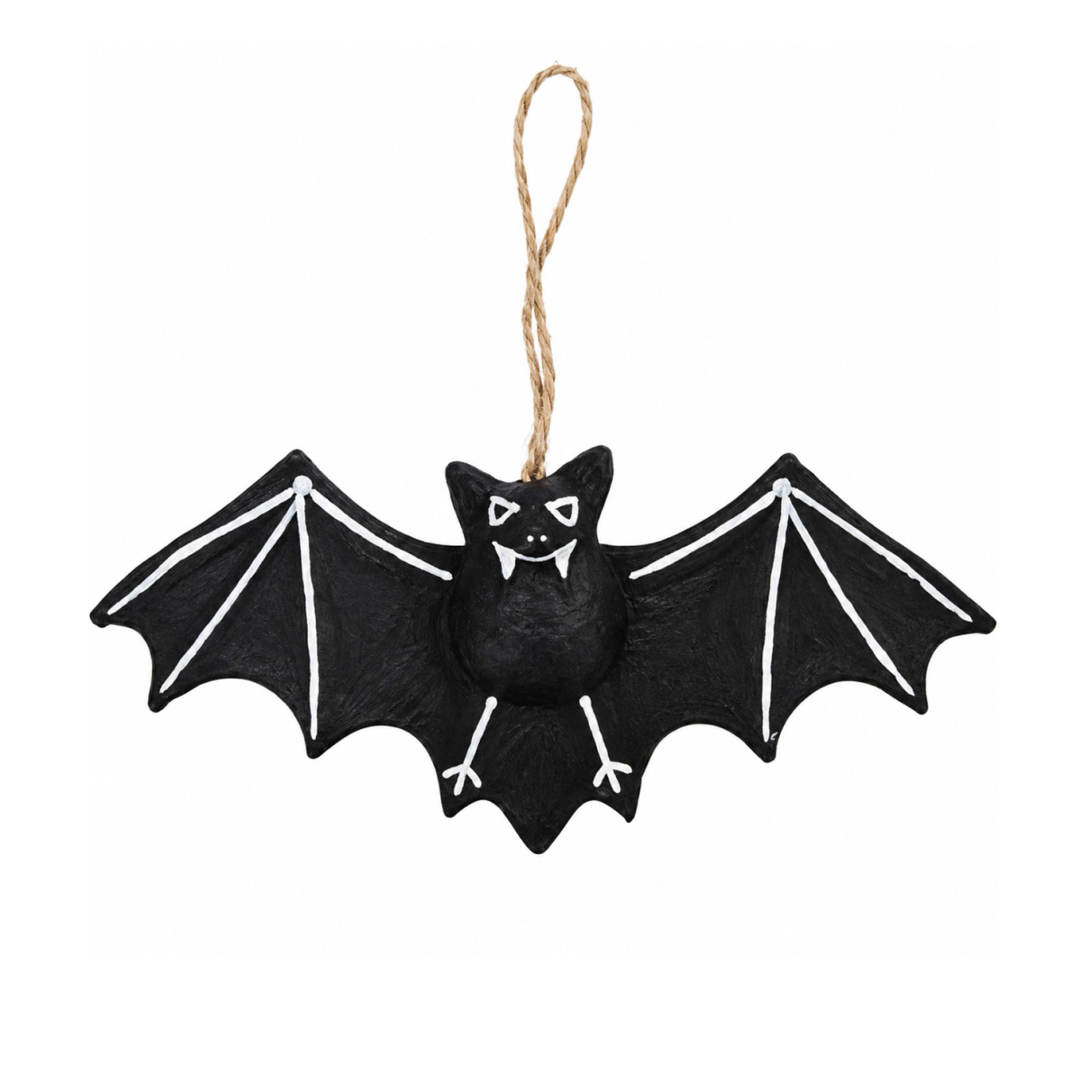 Fledermaus Pappmaché 22x10 cm