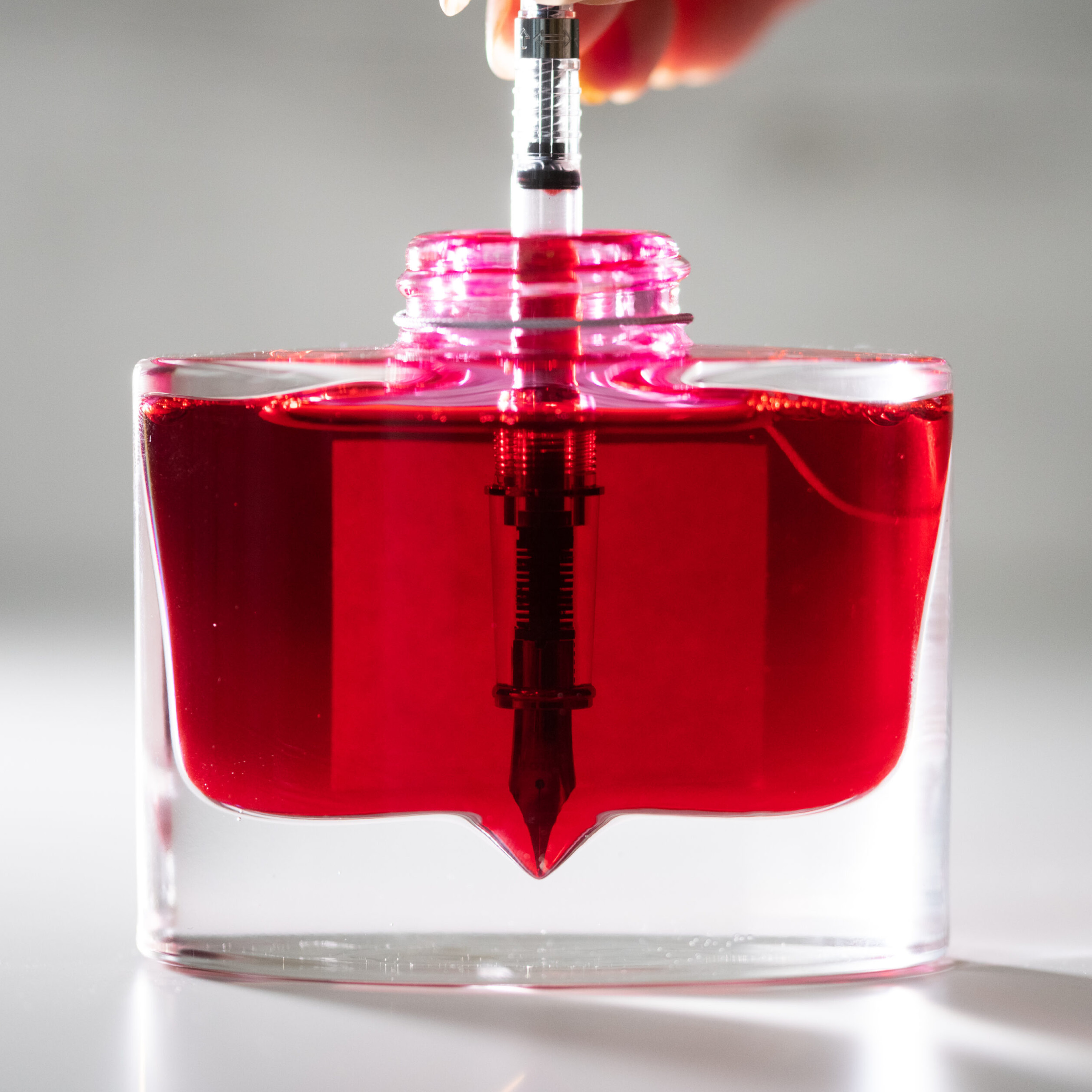 Pilot Iroshizuku 50 ml - Hana-ikada - inre nedsänkning